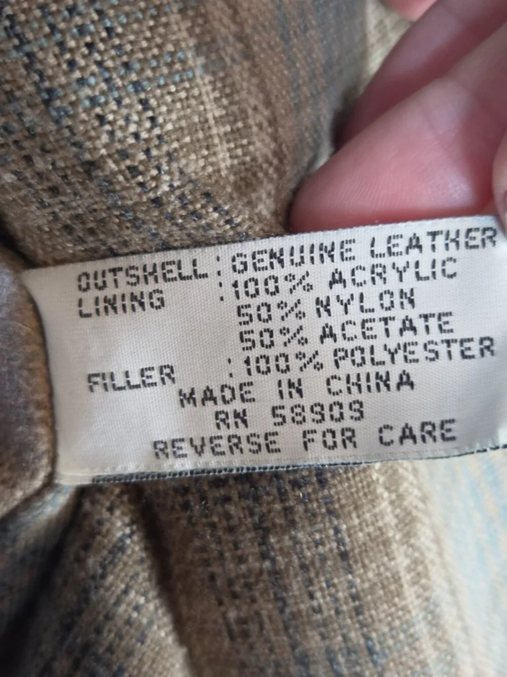 Vintage Leather Bomber Jacket Coat Men's L Heavyweight Retro 80s Distressed